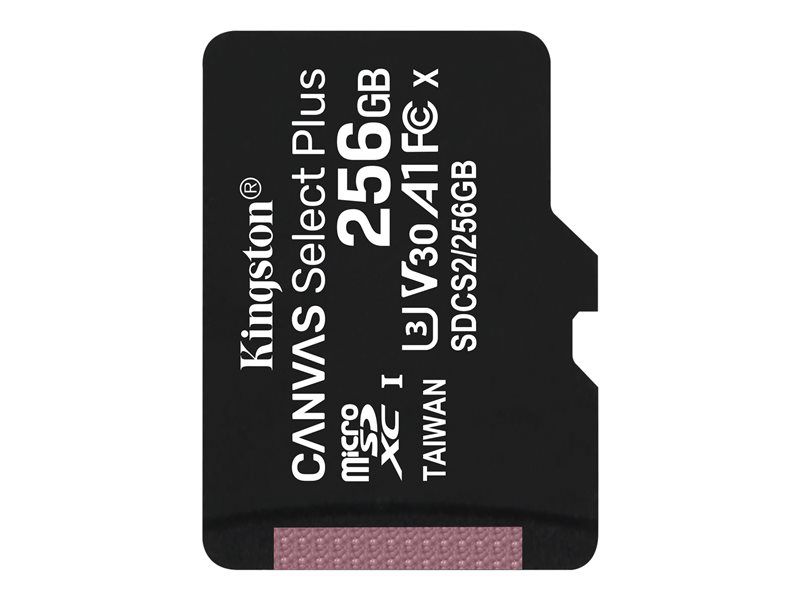 Kingston Canvas Select Plus 256gb Micro Sd